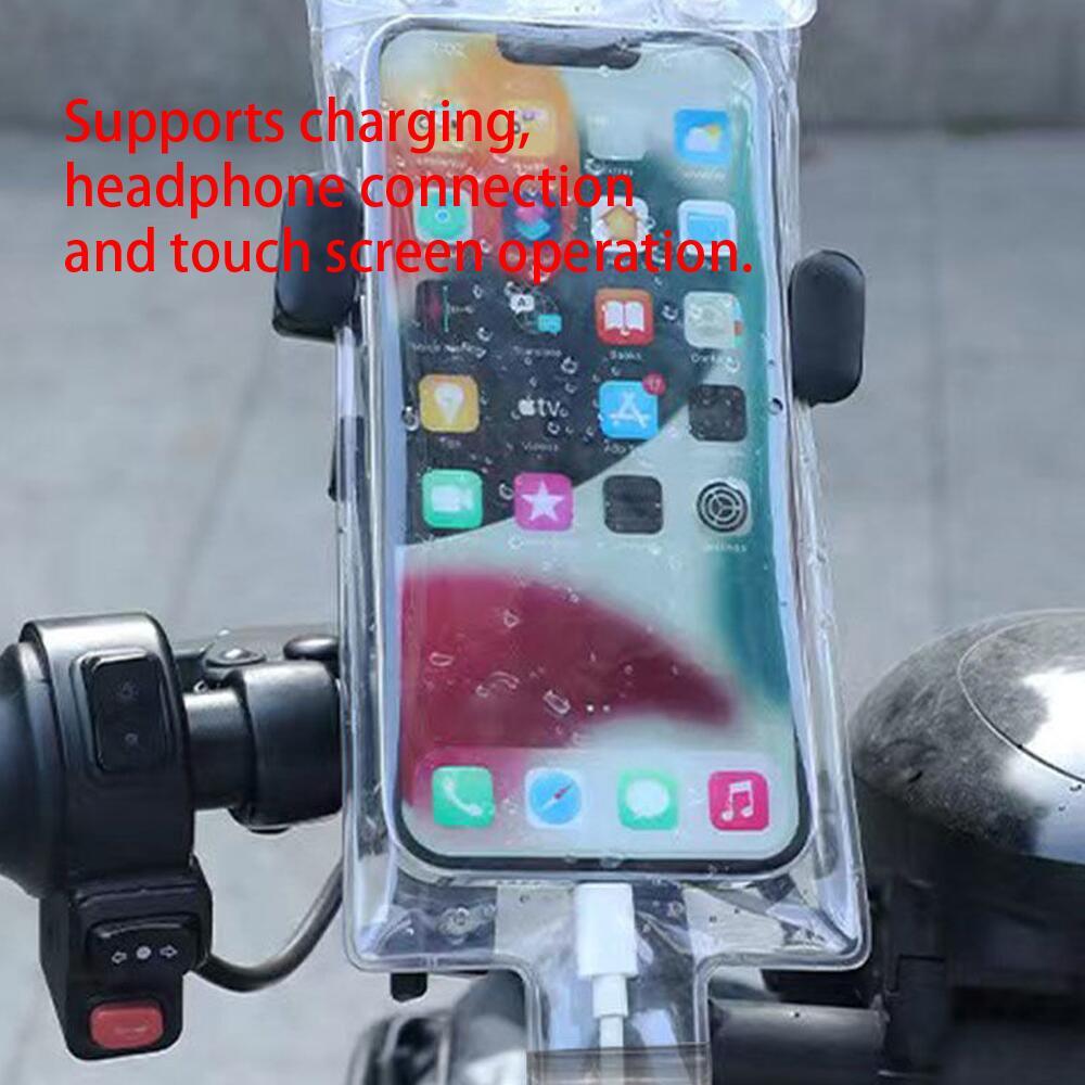 Hydration Pack Outdoor - Waterproof Phone Pouch, Clear Touchscreen Phone