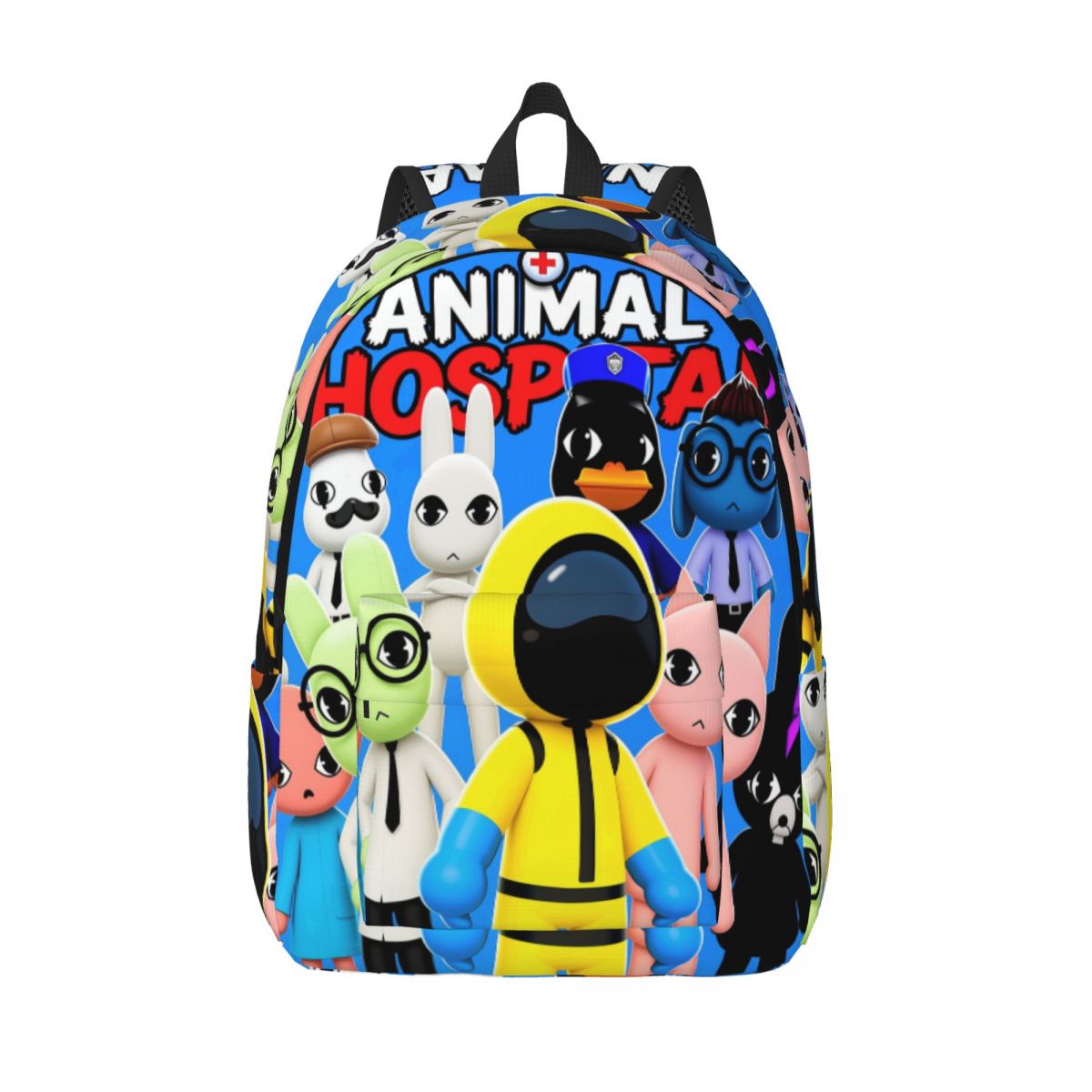 School Backpack Teen - 2026 Game Animals Hospitals Backpack Middle