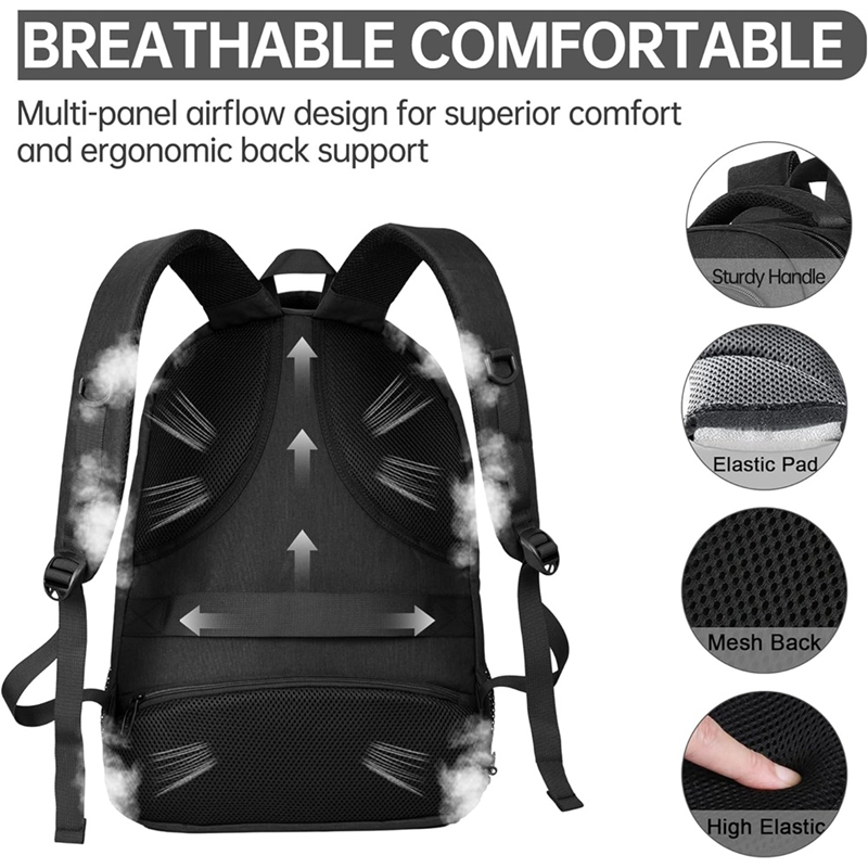 Large Travel Laptop Backpack,  - đánh giá và giá Travel Backpack Anti Theft