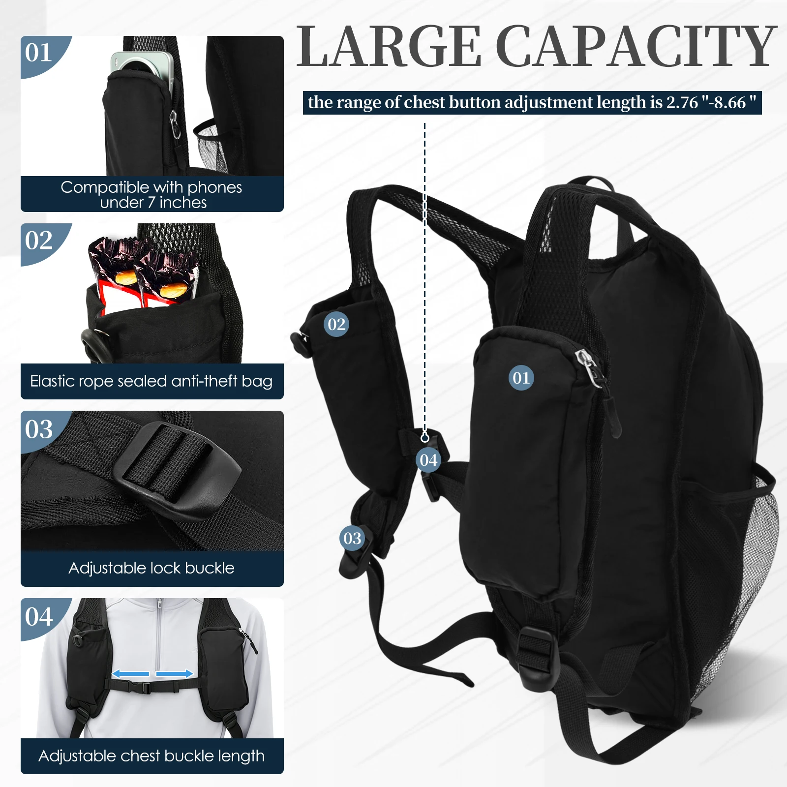 10L Small Hiking Backpack Trav - đánh giá và giá Foldable Backpack Small