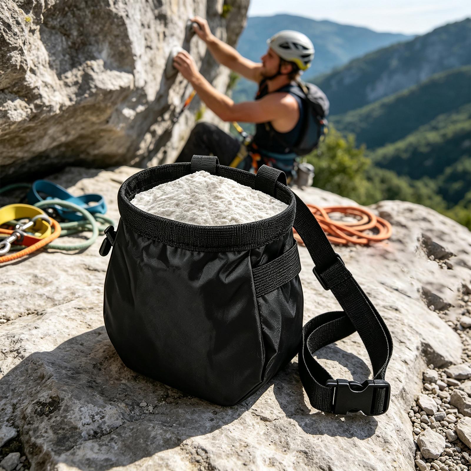 Rock Climbing Chalk Bag Waterp - đánh giá và giá Drawstring Gym Bag