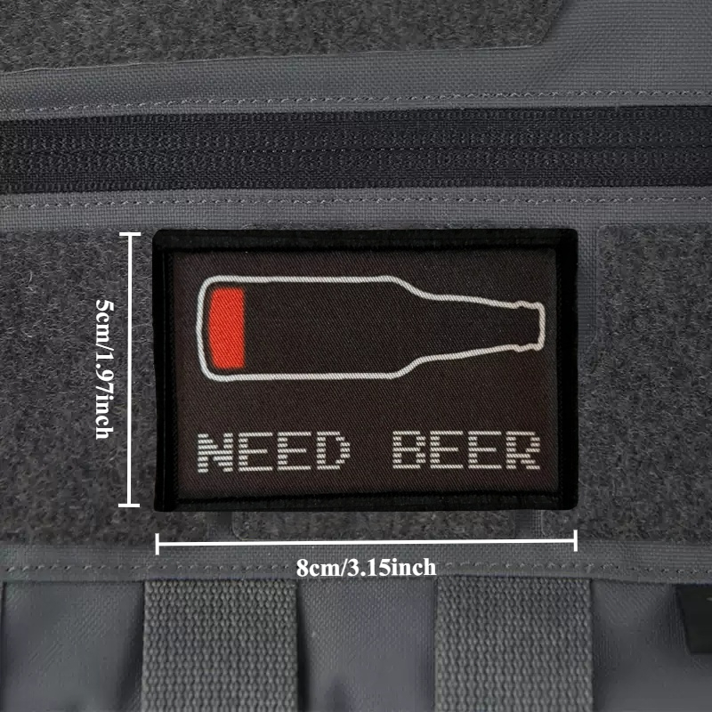 NEED BEER Printed Patch on Clo - đánh giá và giá Urban Backpack Tactical
