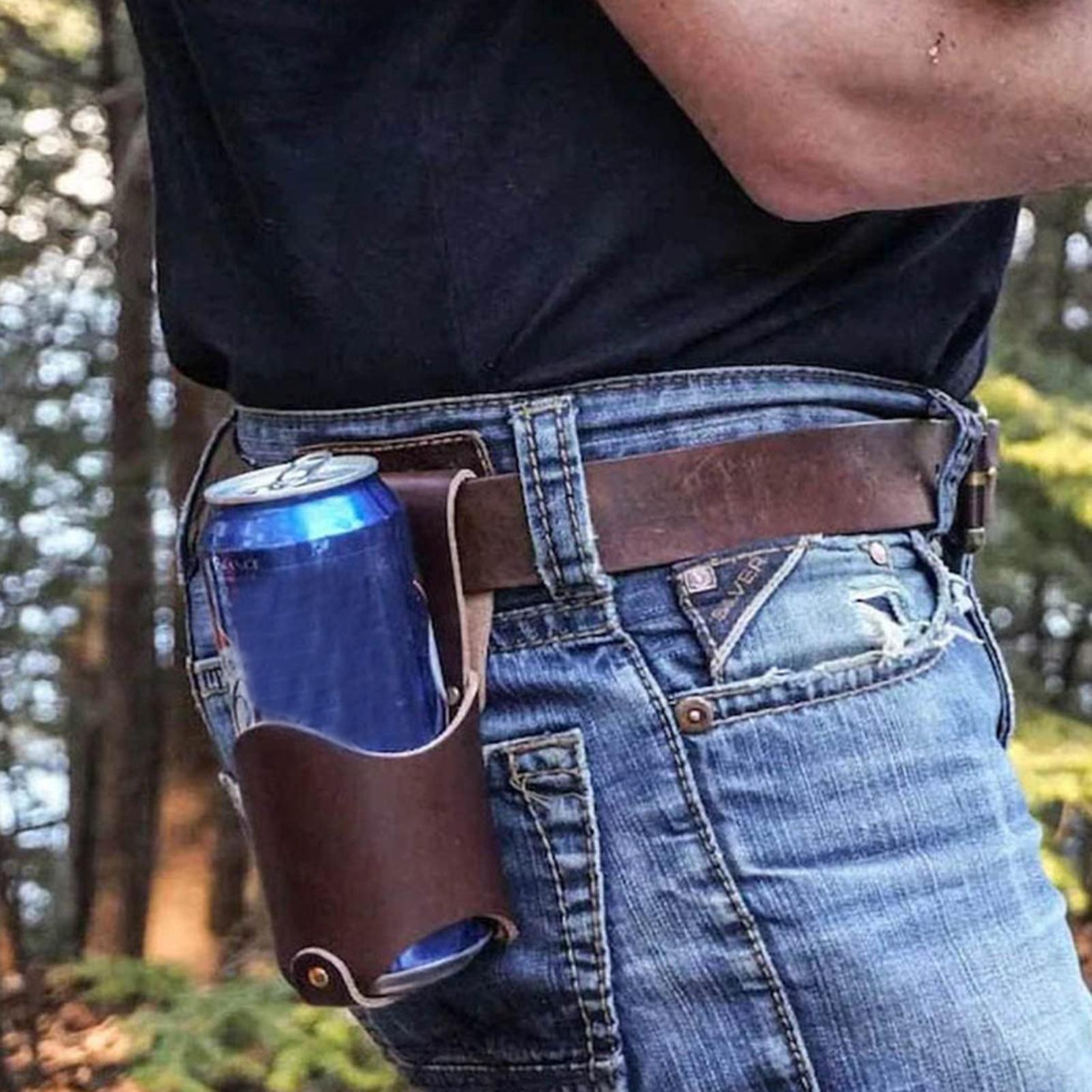 PU Leather Beer Bottle Waist C - đánh giá và giá Hydration Pack Outdoor