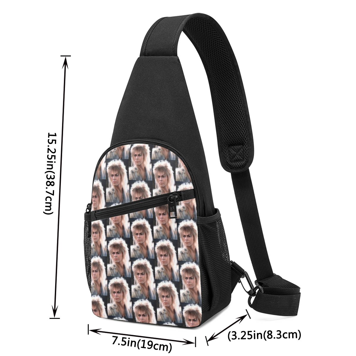 Jareth The King Of Goblins Fal - đánh giá và giá Sling Backpack Shoulder