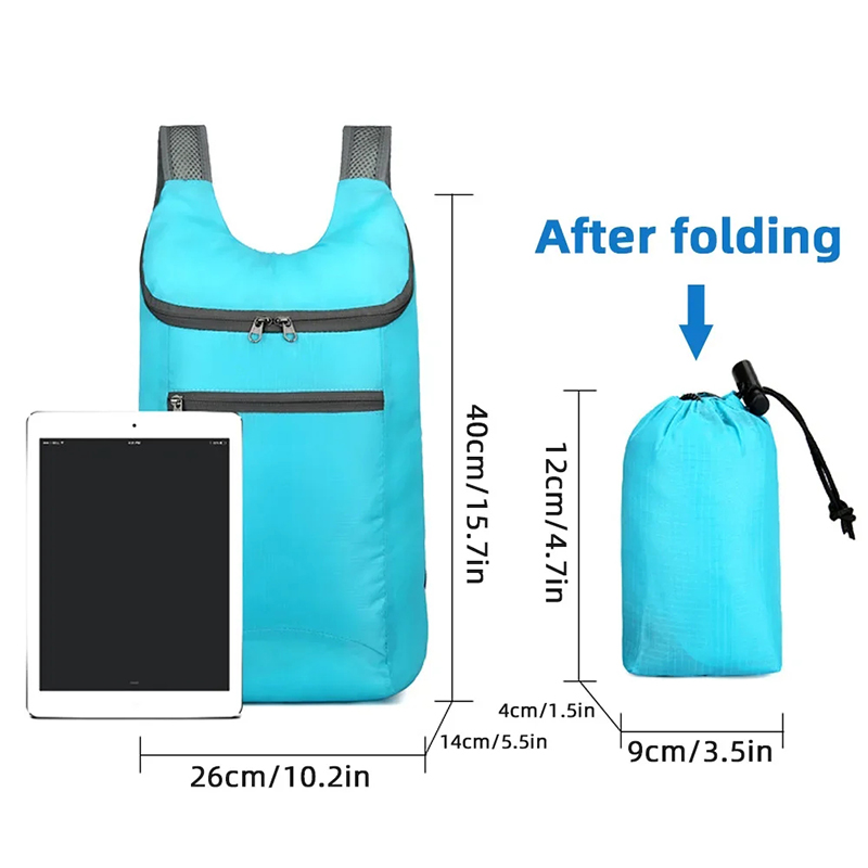 Men's and Women's Outdoor Spor - đánh giá và giá Foldable Backpack Small
