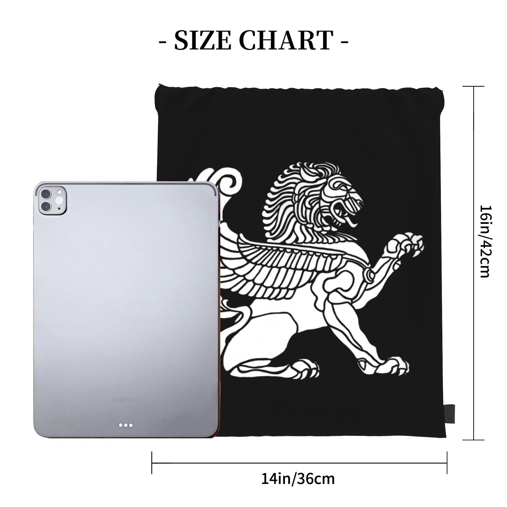 Persian Lion Iranian Iran Pers - đánh giá và giá Drawstring Gym Bag