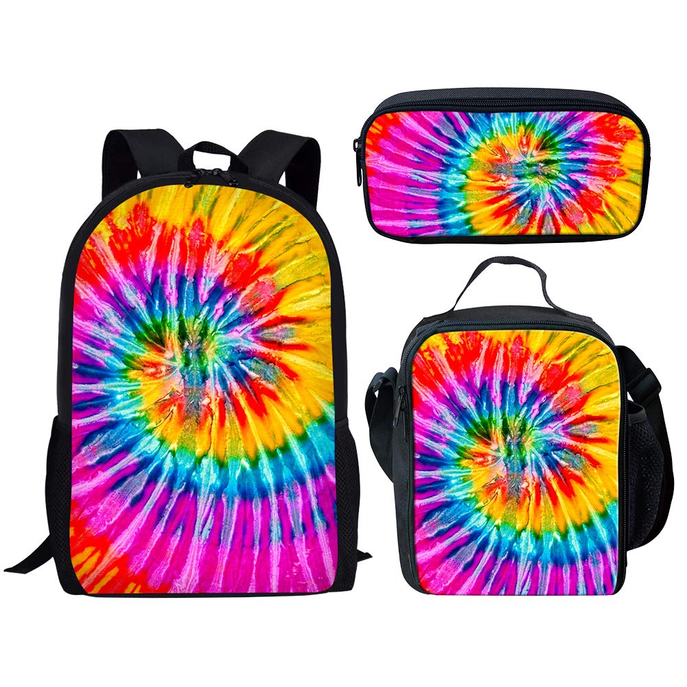 Rainbow Pride Stripes Print 3S - đánh giá và giá School Backpack Teen