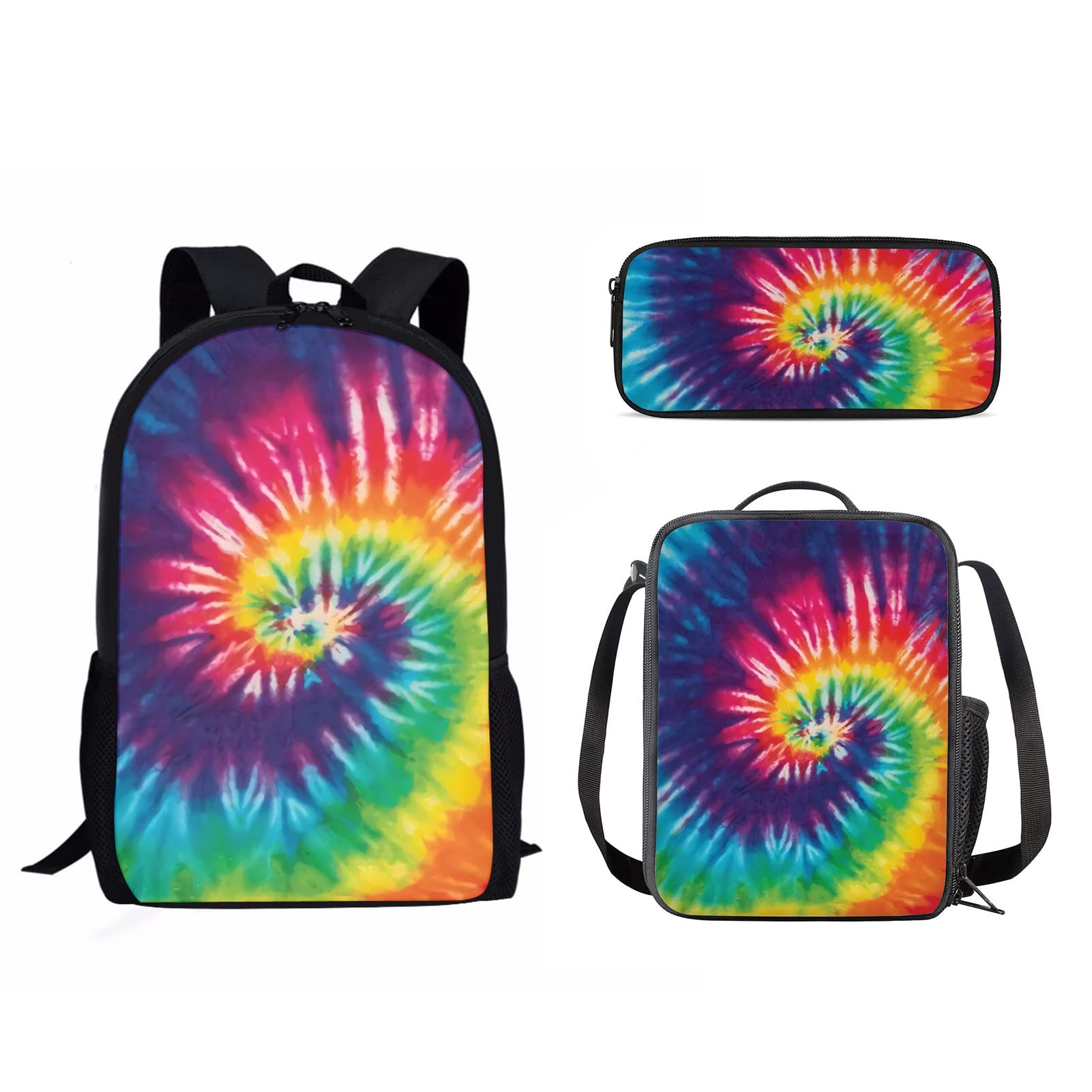 Rainbow Pride Stripes Print 3S - đánh giá và giá School Backpack Teen