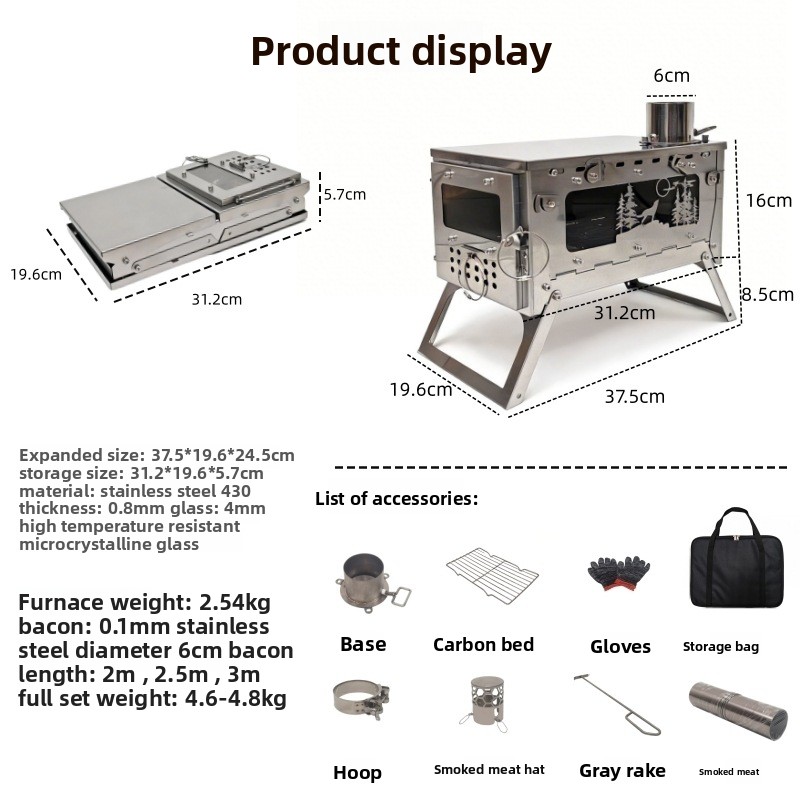 Stainless Steel Foldable Porta - đánh giá và giá Foldable Backpack Small