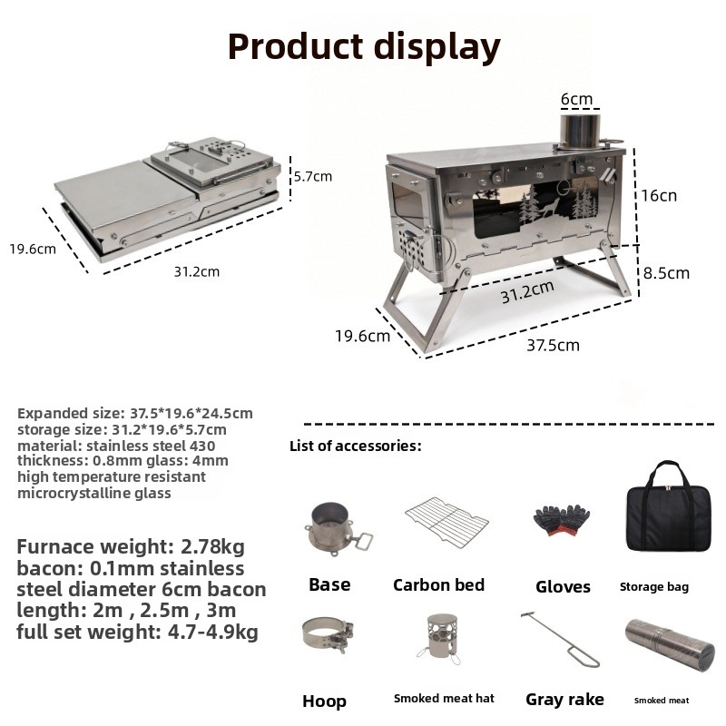 Stainless Steel Foldable Porta - đánh giá và giá Foldable Backpack Small