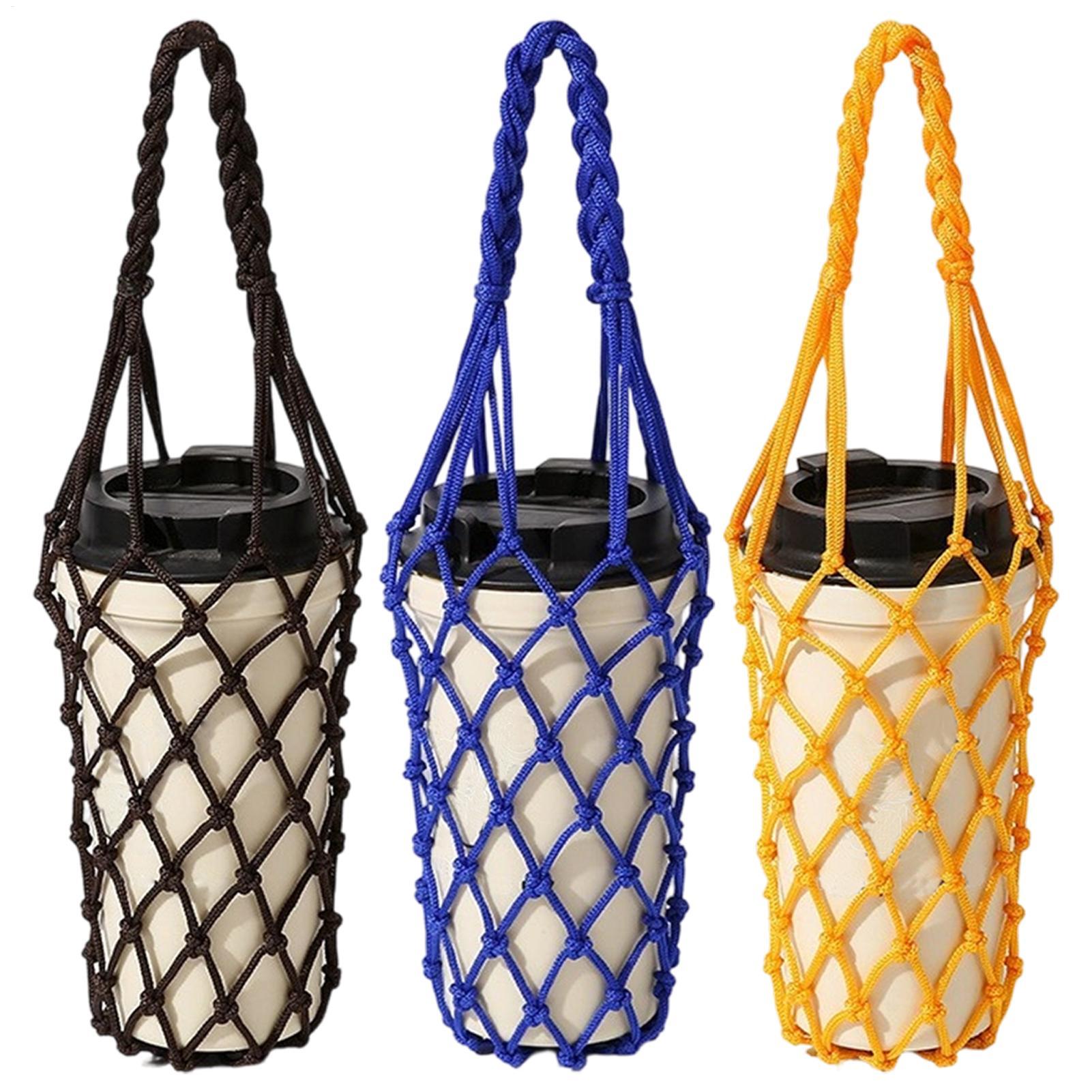 1pcs Water Bottle Bag Crochet  - đánh giá và giá Hydration Pack Outdoor