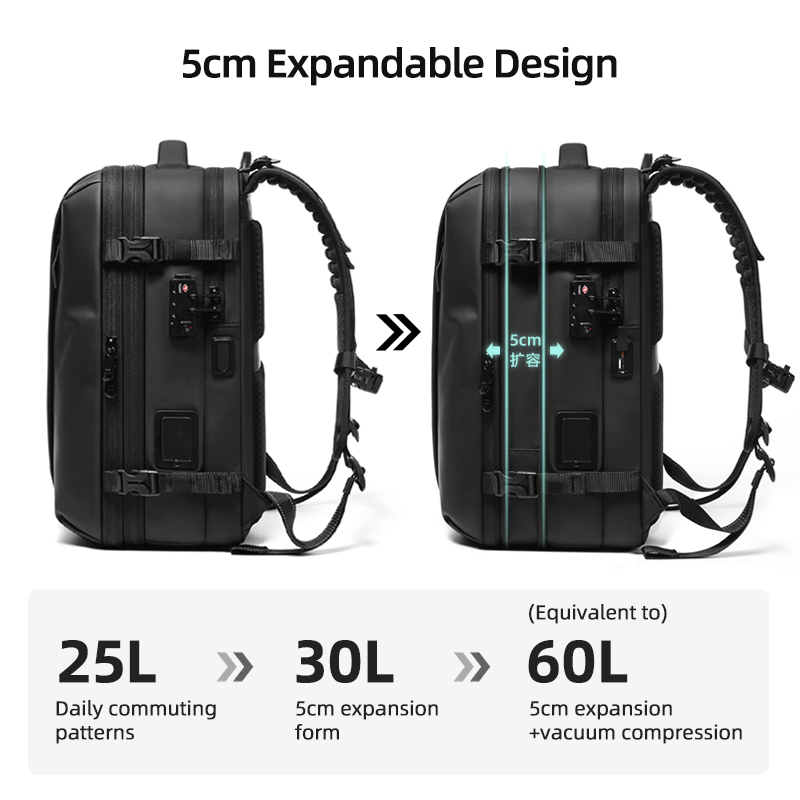 Men Travel Backpack One Click  - đánh giá và giá Travel Backpack Anti Theft
