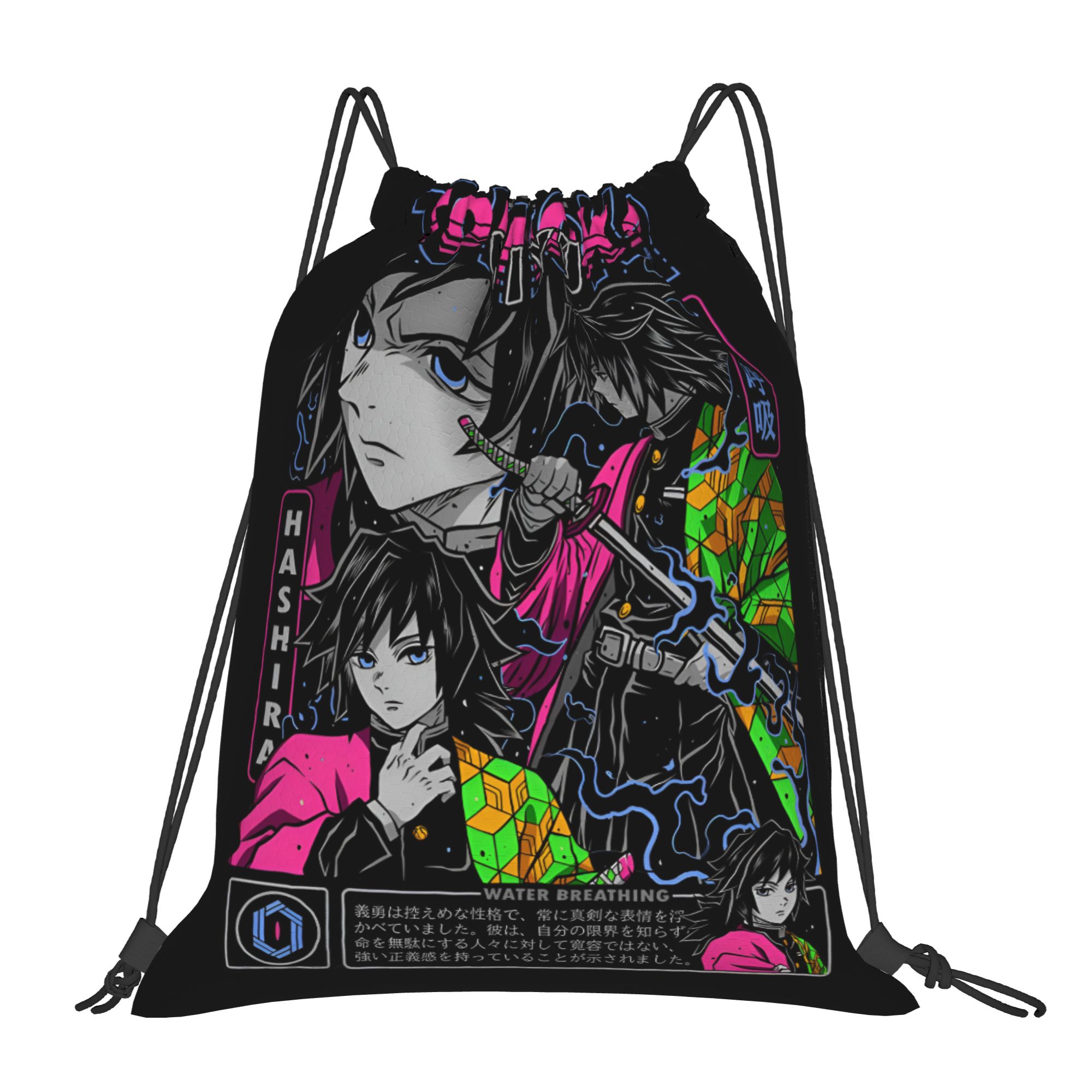 Custom Demon Slayers Drawstrin - đánh giá và giá Drawstring Gym Bag