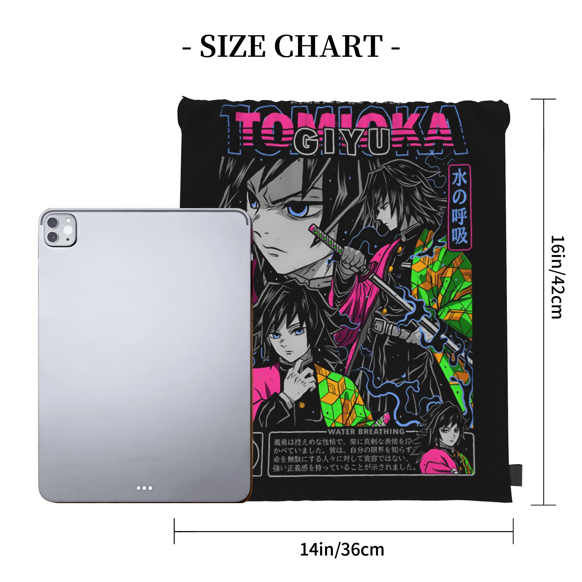 Custom Demon Slayers Drawstrin - đánh giá và giá Drawstring Gym Bag
