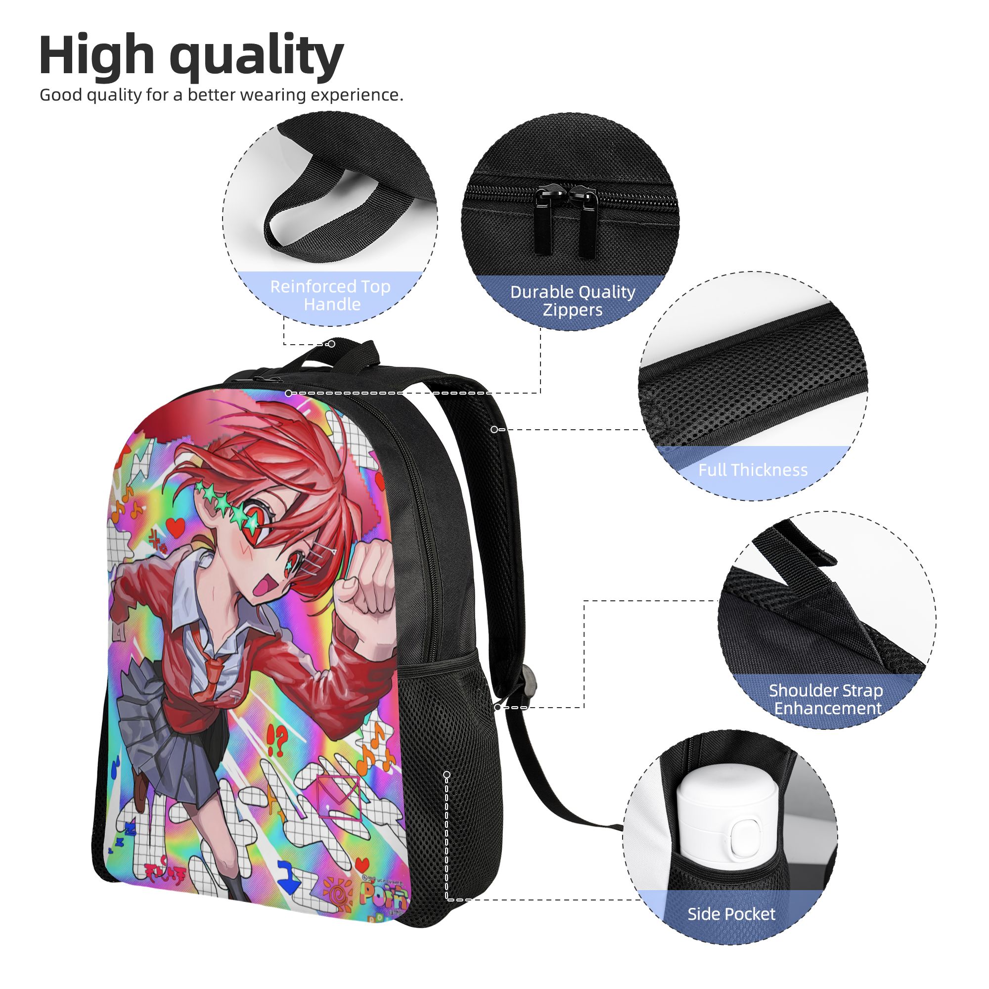 Kasane Teto Vocaloid Girl Back - đánh giá và giá School Backpack Teen