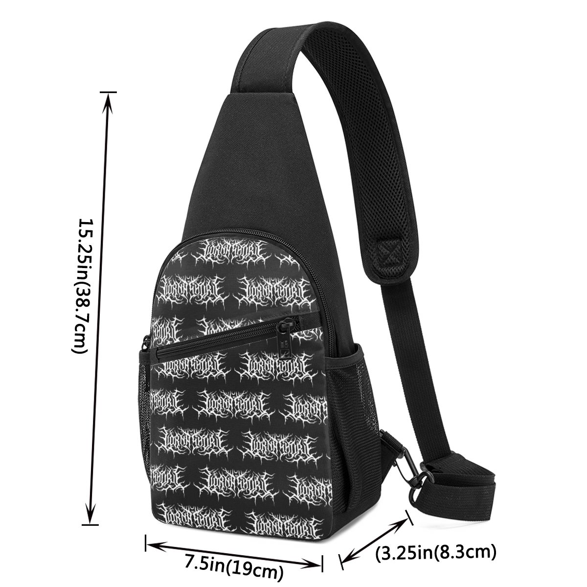 Lorna Shore Merch Lorna Shore  - đánh giá và giá Sling Backpack Shoulder